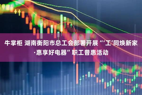 牛掌柜 湖南衡阳市总工会部署开展“‘工’同焕新家·惠享好电器”职工普惠活动