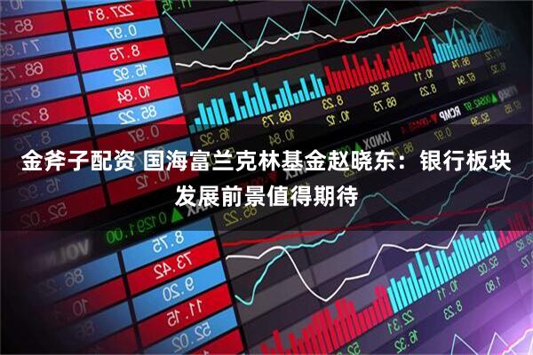 金斧子配资 国海富兰克林基金赵晓东：银行板块发展前景值得期待