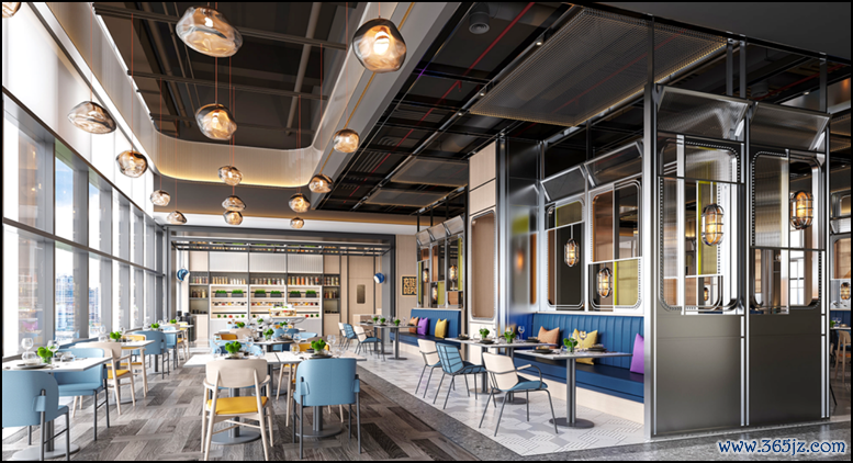 活力十足的休憩空间(效果图)